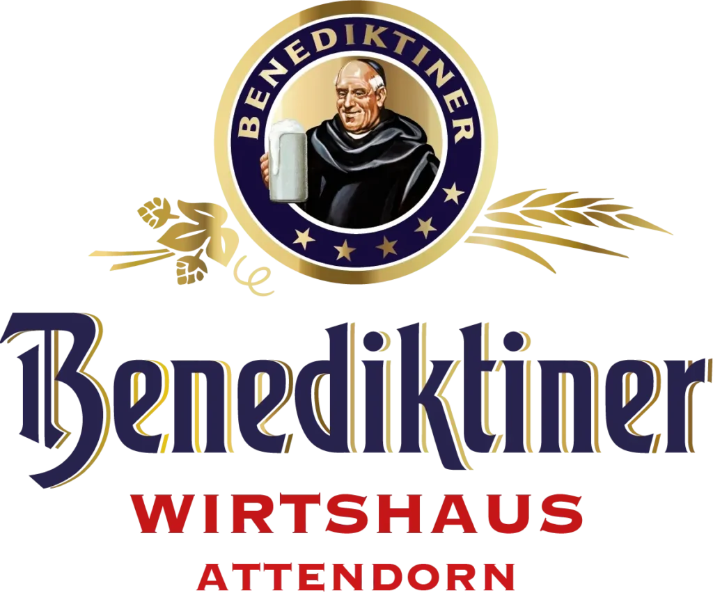 Das Logo des Benediktiner Wirtshaus in Attendorn