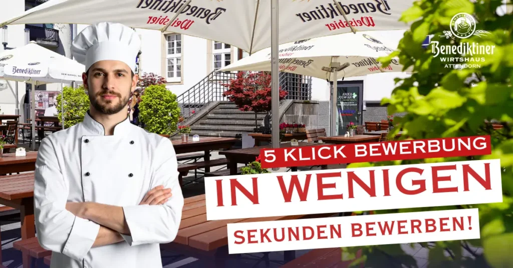 Stellenanzeige Koch Benediktiner Wirtshaus